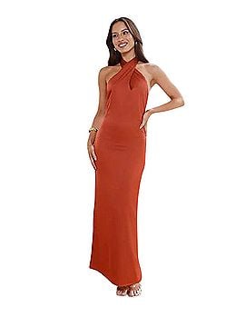thredup halter dress Used High Neck Halter Evening Gowns On Sale Up To 90% Off