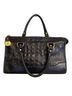 Brahmin 100% Leather Animal Print Black Leather Satchel One size - photo 1