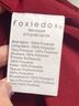 Foxiedox 100% Polyester Floral Red Black Cocktail Dress Size M - photo 5