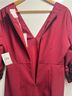 Foxiedox 100% Polyester Floral Red Black Cocktail Dress Size M - photo 6