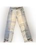 ALLSAINTS Spitalfields Color Block Blue Jeans Size 28 - photo 3