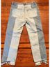 ALLSAINTS Spitalfields Color Block Blue Jeans Size 28 - photo 5