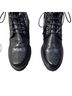 Stuart Weitzman 100% Leather Plaid Black White Ankle Boots Size 8 - photo 6
