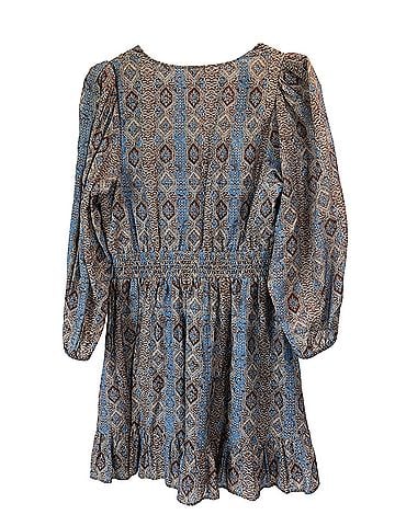 Paige Ophelie Puff Sleeve Cotton & Silk Dress Casual Dress (view 2)