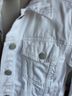 J.Crew 100% Cotton White Denim Jacket Size L - photo 6