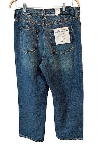 Good American Good 90’s cropped relaxed Jeans (view 2)