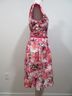Eliza J 100% Polyester Floral Orange Cocktail Dress Size 8 - photo 10