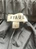 STAUD 100% Recycled Nylon Solid Black Track Pants Size L - photo 3