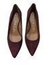Calvin Klein 100% Leather Burgundy Heels Size 9 - photo 1