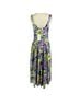 Banjanan 100% Cotton Floral Purple Green Blue Cocktail Dress Size S - photo 2