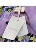 Banjanan 100% Cotton Floral Purple Green Blue Cocktail Dress Size S - photo 7