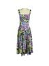 Banjanan 100% Cotton Floral Purple Green Blue Cocktail Dress Size S - photo 1