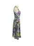 Banjanan 100% Cotton Floral Purple Green Blue Cocktail Dress Size S - photo 8