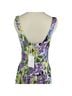 Banjanan 100% Cotton Floral Purple Green Blue Cocktail Dress Size S - photo 6