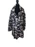 Nick & Mo 100% Polyester Print Black White Coat Size L - photo 1