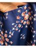 Morgan Lane 100% Polyester Floral Multi Color Kimono Size S - photo 5