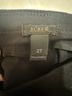 J.Crew 63% Viscose 32% Nylon 5% Spandex 100% Leather Black Leggings Size 2 (tall) - photo 3