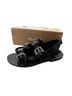 Madewell 100% Leather Solid Black Sandals Size 9 1/2 - photo 1