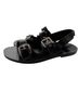 Madewell 100% Leather Solid Black Sandals Size 9 1/2 - photo 5