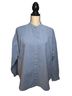 Adolfo 100% Cotton Blue Button-Down Shirt Size L - photo 8