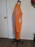 ROTATE 100% Polyester Orange Cocktail Dress Size 8 - photo 6