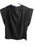 Amanda Uprichard 100% Polyester Black Short Sleeve Blouse Size S - photo 1