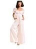 Selkie 100% Polyester 100% Cotton Solid Pink Jumpsuit Size XS - photo 1