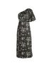 Rhode 100% Linen 100% Cotton Print Black White Cocktail Dress Size 4 - photo 4