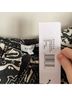 Rhode 100% Linen 100% Cotton Print Black White Cocktail Dress Size 4 - photo 3