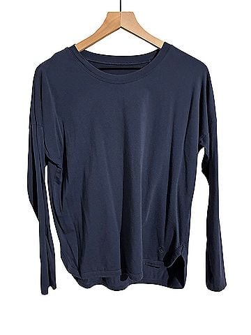 Fair Indigo Long Sleeve Top (view 1)