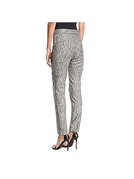 St. John Abstract Twill Skinny Leg Ankle Pants Dress Pants (view 2)