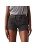 Levi's 100% Cotton Solid Black Denim Shorts Size 32 waist - photo 1