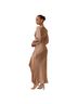 billy j Solid Tan Cocktail Dress Size 20 - photo 2