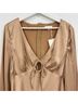 billy j Solid Tan Cocktail Dress Size 20 - photo 7