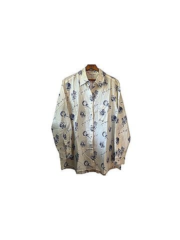Onia x WeWoreWhat Linen Dad Shirt Button-Down Shirt (view 1)