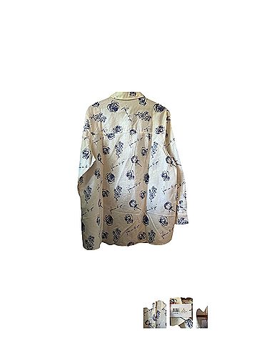 Onia x WeWoreWhat Linen Dad Shirt Button-Down Shirt (view 2)