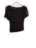 1.State 33% Rayon 7% Spandex 100% Polyester Black Short Sleeve Blouse Size S - photo 2