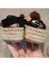 ALOHAS 100% Suede Black Sandals Size EU 38 - photo 8
