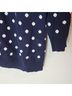 Talbots Polka Dots Blue White Cardigan Size L (petite) - photo 4