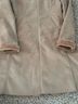 Talbots 100% Lambskin 100% Shearling Tan Ivory Coat Size 8 - photo 8