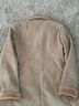 Talbots 100% Lambskin 100% Shearling Tan Ivory Coat Size 8 - photo 9