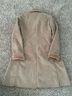 Talbots 100% Lambskin 100% Shearling Tan Ivory Coat Size 8 - photo 7