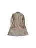 Talbots 100% Lambskin 100% Shearling Tan Ivory Coat Size 8 - photo 2