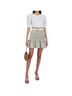 Veronica Beard Checkered-gingham Green Casual Skirt Size M - photo 6