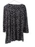 Ruby Rd. Black 3/4 Sleeve Blouse Size 1X - photo 2