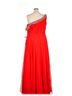 Mac Duggal 100% Polyester Red Cocktail Dress Size 22 - photo 3