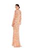 Mac Duggal 100% Polyester 100% Polyester Floral Multi Color Cocktail Dress Size 12 - photo 4