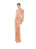 Mac Duggal 100% Polyester 100% Polyester Floral Multi Color Cocktail Dress Size 12 - photo 1