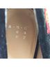 A New Day 100% Velvet Floral Black Red Heels Size 8 1/2 - photo 7