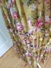 OPT 100% Polyester Floral Tan Pink Ivory Cocktail Dress Size L - photo 10